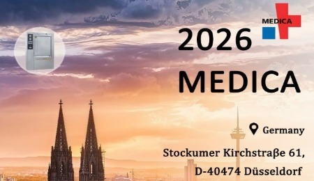 Jibimed на выставке MEDICA 2026: паровые стерилизаторы на стенде 11J08, Дюссельдорф